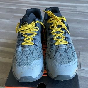 Merrell trail running shoe